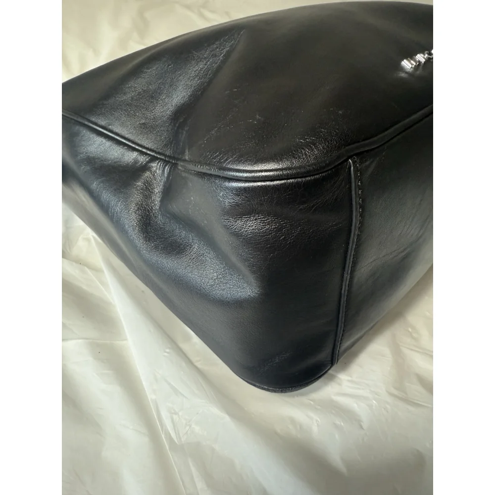 Marc Jacobs Tempo Large Black Hobo Convertible Shoulder Handbag $525_15